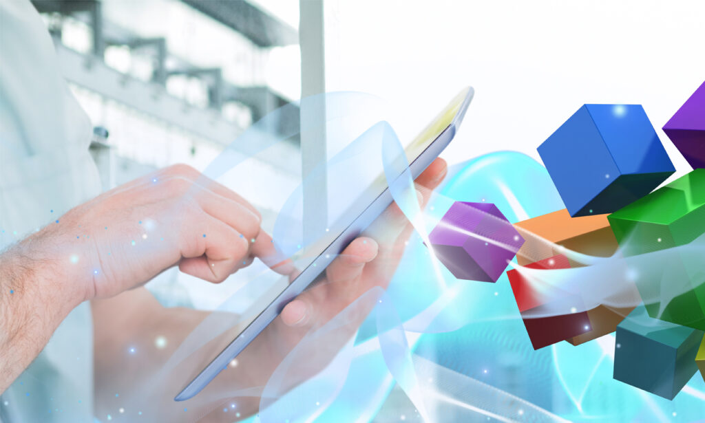 Swirfu digital platform interface representing innovation and smart online solutions