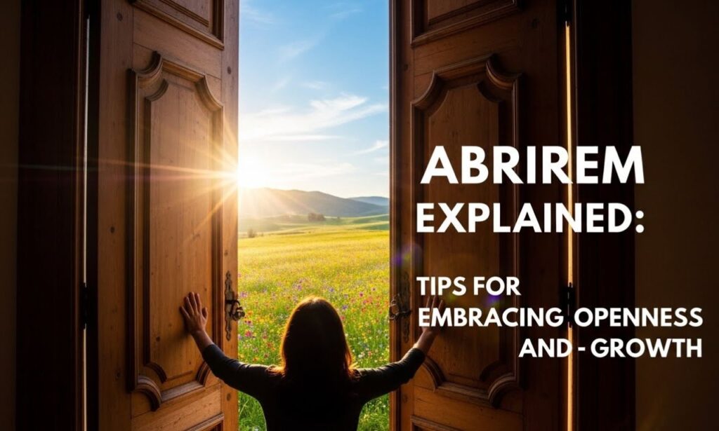 Abrirem Explained: Tips for Embracing Openness and Growth